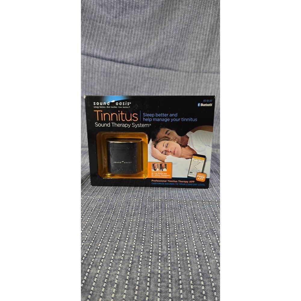 Sound Oasis Tinnitus Sound Therapy System with Bluetooth
